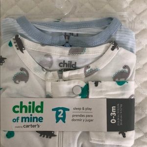 Two PJ 0-3 Months baby